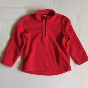 quechua decathlon hot pink fleece pullover sweater 2T toddler girls